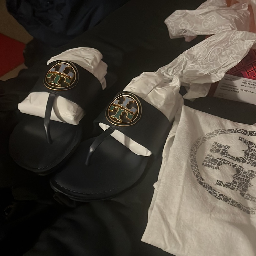 COPY - Navy blue sandals tory Burch - Picture 4 of 4